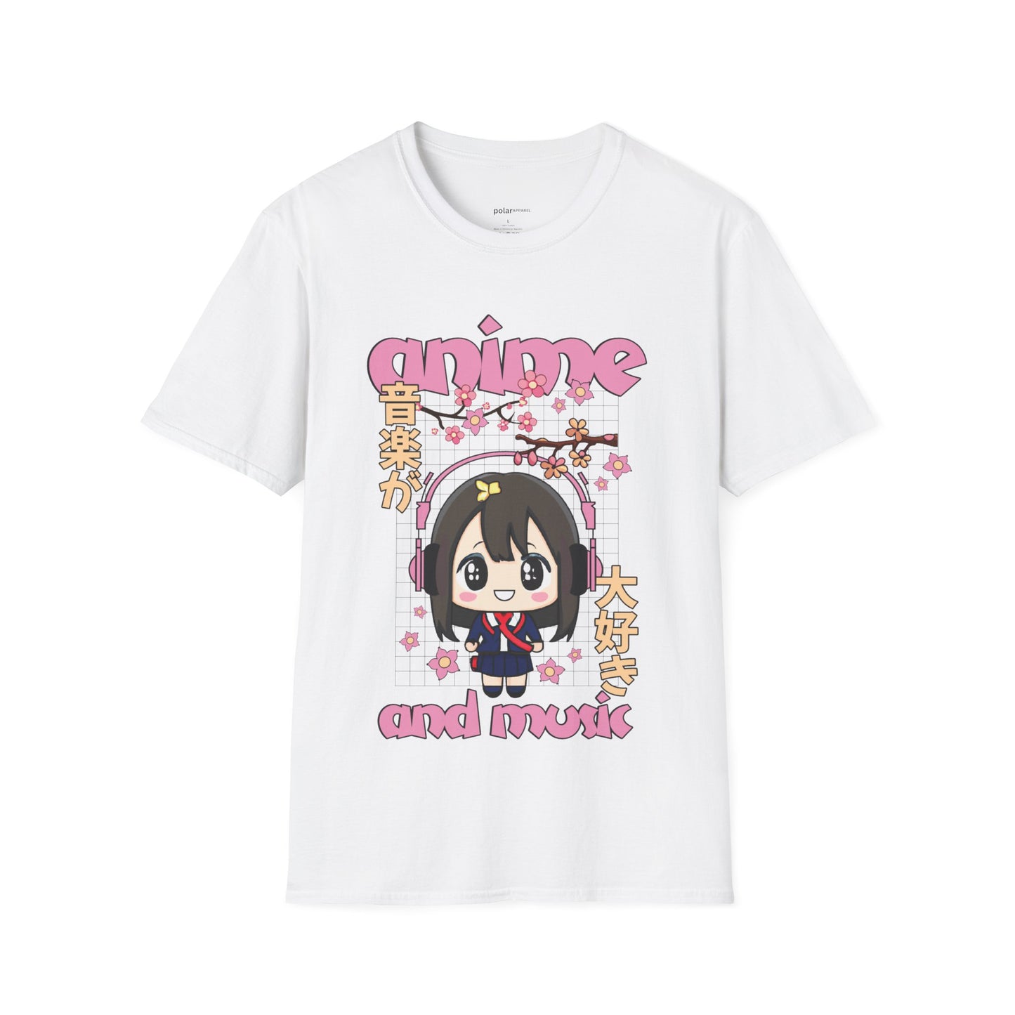 Anime and music T-shirt