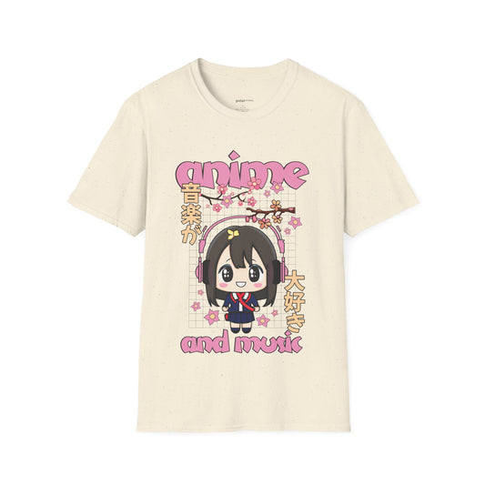 Anime and music T-shirt