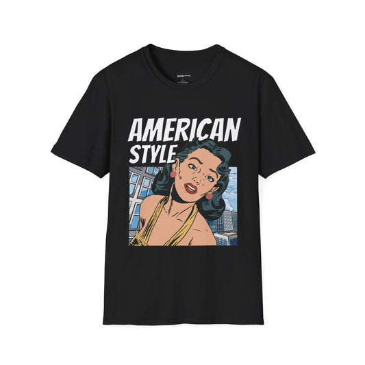 America comic T-shirt