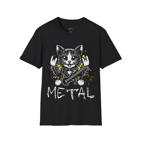 Cat shreds T-shirt